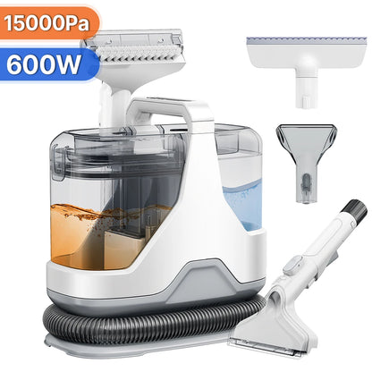 Nettoyeur Injection-Extraction Voiture & Maison — Spray + Aspiration, jusqu’à 750W
