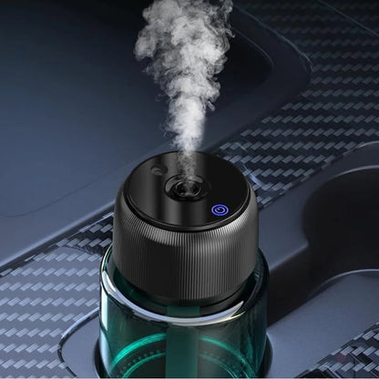 Diffuseur Aromatique Voiture 160ml — Capteur Auto, 3 Modes, Lumière Stellaire | Parfum Océan