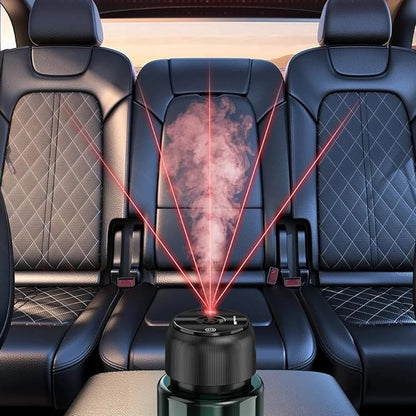 Diffuseur Aromatique Voiture 160ml — Capteur Auto, 3 Modes, Lumière Stellaire | Parfum Océan