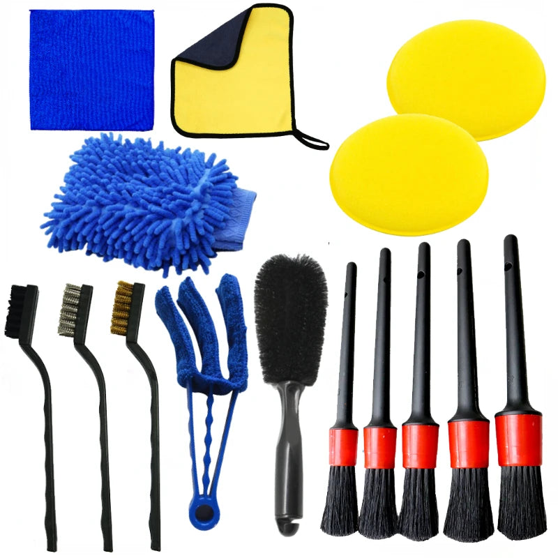 Kit Nettoyage Voiture - Accessoires Lavage Auto Complet