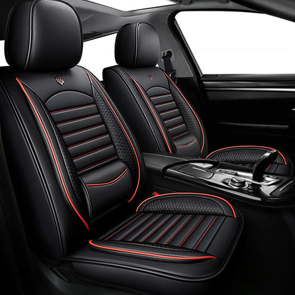 Housse de Siège Auto Universelle Cuir PU — Respirante, Impérméable & Compatible Airbag