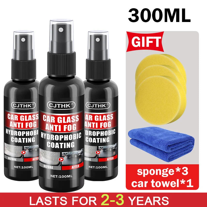 Spray Hydrophobe Nano Anti-Pluie Premium — Protection Vitre & Pare-Brise