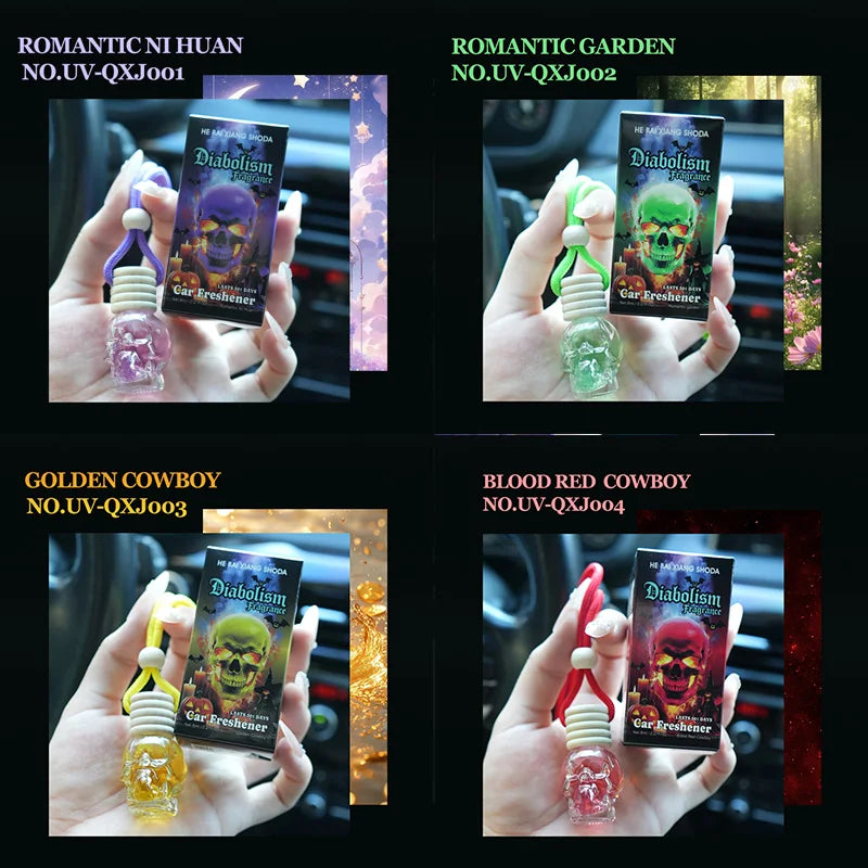 Diffuseur de Parfum Voiture 8ml – Suspension Aromatique | Plusieurs Parfums
