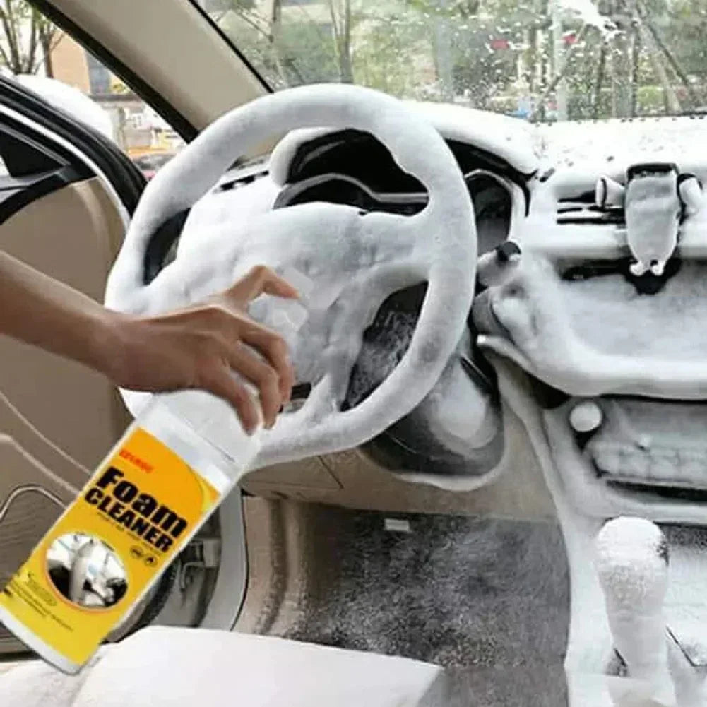 Mousse Nettoyante Multi-Surfaces Premium — Intérieur Auto & Maison