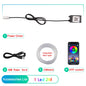 Kit LED Ambiance Voiture RGB – Fibre Optique & Contrôle APP Bluetooth