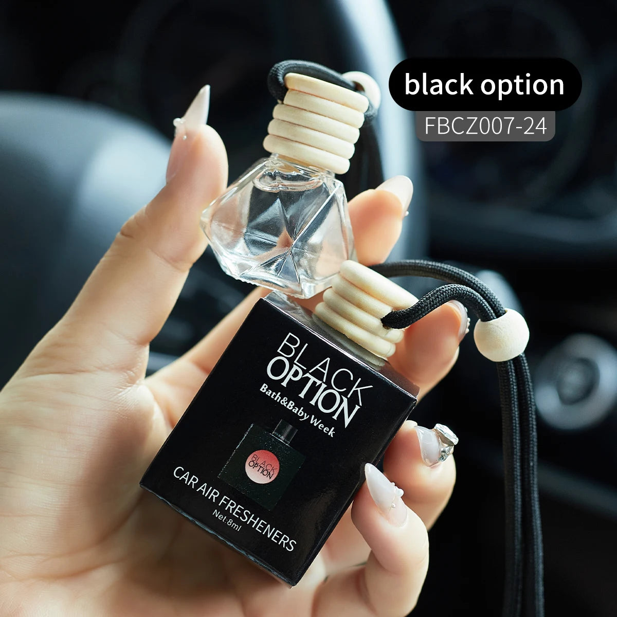 Diffuseur de Parfum Voiture 8ml – Suspension Aromatique | Plusieurs Parfums