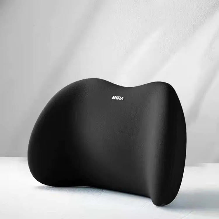 Coussin Appui-Tête & Lombaire Voiture — Mousse Mémoire de Forme