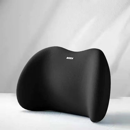 Coussin Appui-Tête & Lombaire Voiture — Mousse Mémoire de Forme