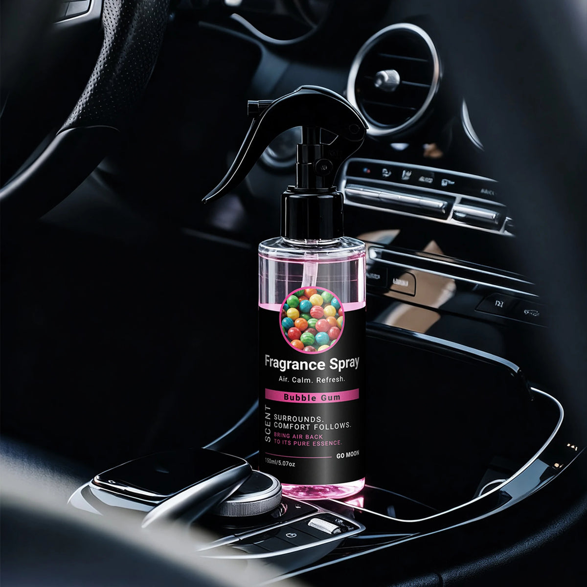 Spray Désodorisant Voiture 150ml – Parfum Longue Durée | 12 Fragrances