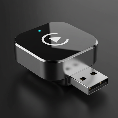 Adaptateur CarPlay sans fil – macro détail