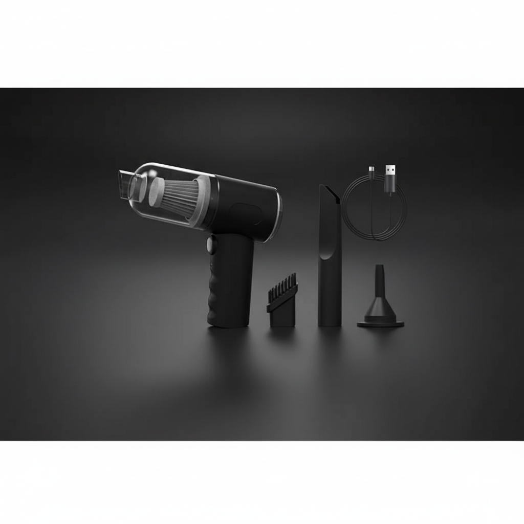 Aspirateur CarMood — vue studio premium