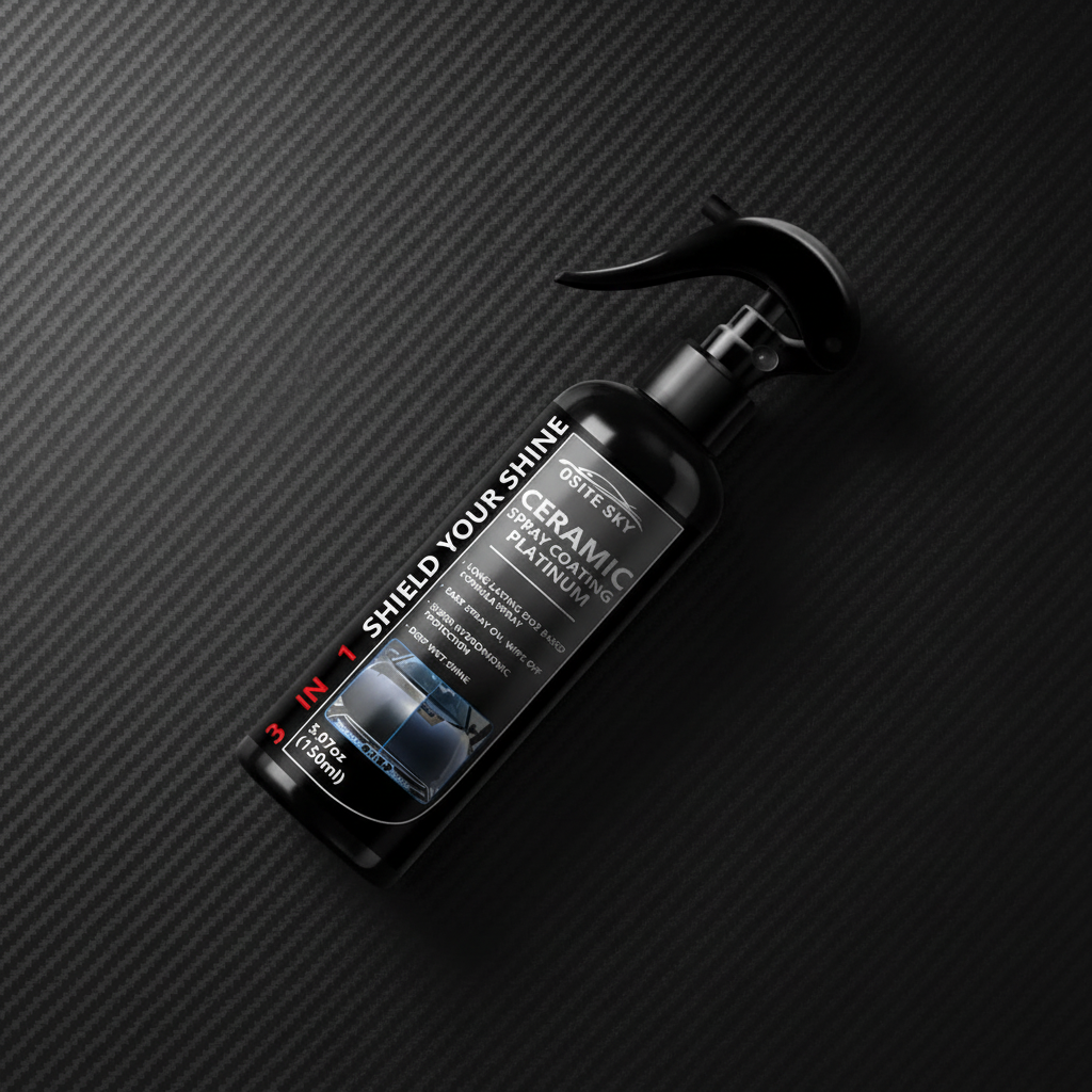 Ceramic Spray Flat Lay