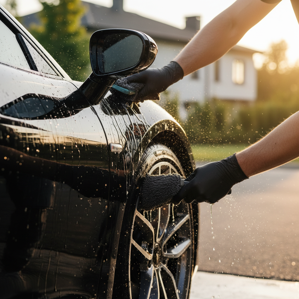 Détailing voiture de luxe
