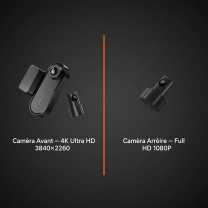 DDPAI N5 Dual – split FR avant arrière