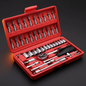 Kit douilles coffret ouvert