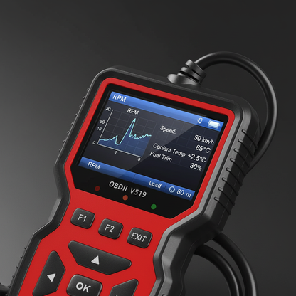 Scanner OBD2 V519 – macro détail